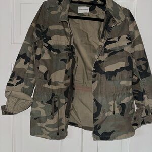 Club Monaco Camouflage Jacket